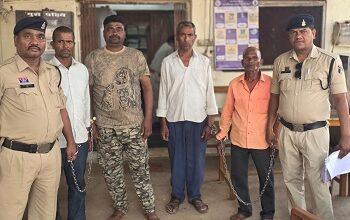 मवेशियों की अवैध परिवहन पर त्वरित कार्रवाई, 04 आरोपी गिरफ्तार कर 06 नग मवेशी एवं पिकअप वाहन जप्त...