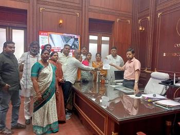 निगम आयुक्त के अवैधानिक निर्णयों के विरोध में भाजपा पार्षदों ने जिलाधीश को सौंपा ज्ञापन...