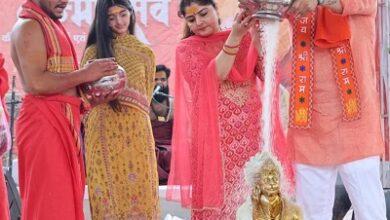 भिलाई में हनुमान जन्मोत्सव की धूम: कोहका में 51 पंडितों ने किया हनुमान चालीसा पाठ...