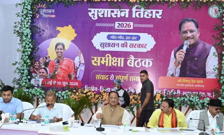 सौम्य मुख्यमंत्री श्री साय का सख्त रूख... 3 सौम्य मुख्यमंत्री श्री साय का सख्त रूख...