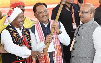 लाल किला मैदान से गूंजा जनजातीय गौरव का स्वर... 4 लाल किला मैदान से गूंजा जनजातीय गौरव का स्वर...