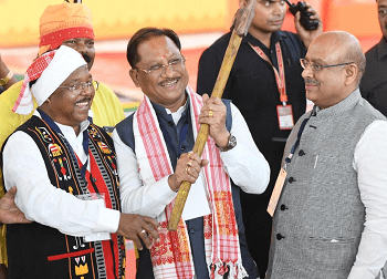 लाल किला मैदान से गूंजा जनजातीय गौरव का स्वर...