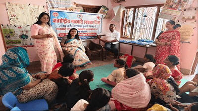 अंतरराष्ट्रीय माहवारी स्वच्छता दिवस पर आंगनवाड़ी केंद्रों में जागरूकता कार्यक्रम आयोजित... 1 अंतरराष्ट्रीय माहवारी स्वच्छता दिवस पर आंगनवाड़ी केंद्रों में जागरूकता कार्यक्रम आयोजित...