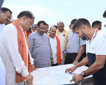 निर्माणाधीन नालंदा परिसर का मुख्यमंत्री ने किया निरीक्षण: गुणवत्तापूर्ण एवं समय-सीमा में कार्य पूर्ण करने के दिए निर्देश...