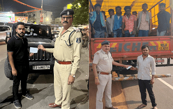 पिछले एक सप्ताह में सघन जांच अभियान के तहत 2466 चालान की कार्यवाही कर यातायात नियमों के उल्लंघन पर प्रभावी नियंत्रण स्थापित... 1 पिछले एक सप्ताह में सघन जांच अभियान के तहत 2466 चालान की कार्यवाही कर यातायात नियमों के उल्लंघन पर प्रभावी नियंत्रण स्थापित...