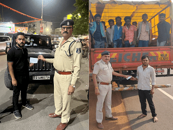 पिछले एक सप्ताह में सघन जांच अभियान के तहत 2466 चालान की कार्यवाही कर यातायात नियमों के उल्लंघन पर प्रभावी नियंत्रण स्थापित...