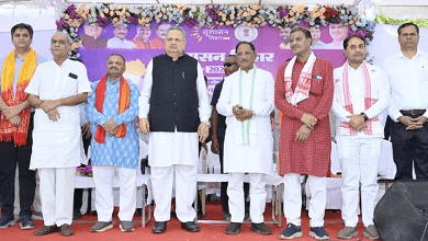 मुख्यमंत्री विष्णु देव साय सुशासन तिहार अंतर्गत राजनांदगांव में आयोजित जनसमस्या निवारण शिविर में हुए शामिल...