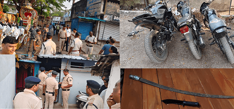 सुबह 4 बजे अचानक जागी पुलिस! गलियों में चला ताबड़तोड़ सर्च ऑपरेशन, हथियार-गांजा और संदिग्ध बाइक के साथ युवक पकड़े गए...