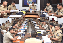 अपराध नियंत्रण एवं लंबित प्रकरणों के त्वरित निराकरण हेतु दुर्ग पुलिस की क्राइम मीटिंग सम्पन्न...