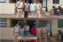 खेतों से लोहा एंगल एवं सोलर पैनल चोरी करने वाले आरोपियों को गिरफ्तार कर चोरी की संपत्ति बरामद...