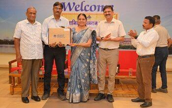 सेवानिवृत्ति पर बीएसपी प्रबंधन ने दी भावभीनी विदाई...