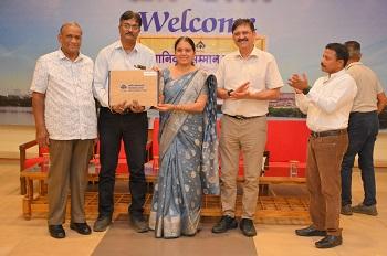 सेवानिवृत्ति पर बीएसपी प्रबंधन ने दी भावभीनी विदाई...