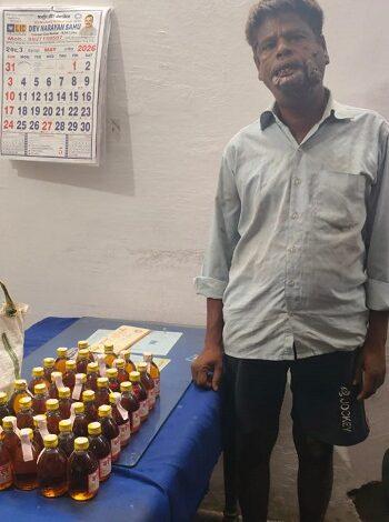 अवैध शराब बिक्री पर दुर्ग पुलिस की लगातार कार्रवाई जारी– घेराबंदी कर आरोपी गिरफ्तार, 39 पौवा देशी शराब जप्त...