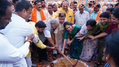 विकास को मिली तेज रफ्तार: सांसद बृजमोहन अग्रवाल ने 419 लाख से अधिक के कार्यों का भूमिपूजन एवं लोकार्पण...