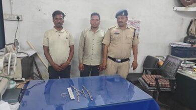 नकली पायल देकर ज्वेलरी दुकान से असली चांदी के जेवर लेकर फरार होने वाले अंतर्राज्यीय ठग गिरफ्तार...