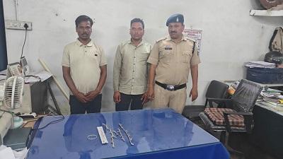 नकली पायल देकर ज्वेलरी दुकान से असली चांदी के जेवर लेकर फरार होने वाले अंतर्राज्यीय ठग गिरफ्तार...
