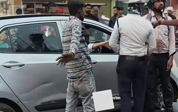 यातायात जवान की सतर्कता एवं त्वरित कार्रवाई से बीच सड़क विवाद की स्थिति नियंत्रित, बड़ी अनहोनी टली...