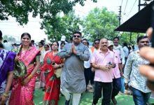 वार्ड 22 में सतनाम भवन, जैतखाम जीर्णोद्धार एवं मंच निर्माण का भूमिपूजन, मंत्री गजेन्द्र यादव हुए शामिल...