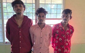 मोटर सायकिल चोरी कर बेचने वाले तीन आरोपी गिरफ्तार, दो चोरी की मोटर सायकिल बरामद...