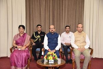 युवा संगम फेज़-VI के अंतर्गत दिल्ली से आए प्रतिनिधिमंडल ने लोक भवन, छत्तीसगढ़ का दौरा किया...