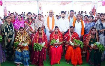ग्राम पुरई में ‘सुशासन तिहार’ के तहत गोद भराई कार्यक्रम, गर्भवती महिलाओं को वितरित की गई सुपोषण टोकरी... 5 ग्राम पुरई में ‘सुशासन तिहार’ के तहत गोद भराई कार्यक्रम, गर्भवती महिलाओं को वितरित की गई सुपोषण टोकरी...