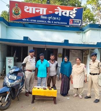 भिलाई में कामवाली बाई निकली शातिर चोर, 2 दिन घर में काम कर उड़ाए लाखों के गहने; पति और जीजा समेत 3 गिरफ्तार...