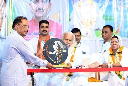 आध्यात्मिक मूल्यों से ही संभव है स्वस्थ और संस्कारित समाज का निर्माण : मुख्यमंत्री...