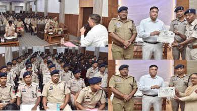 दुर्ग SSP ने डायल-112 स्टाफ की ली ब्रीफिंग, त्वरित रिस्पांस और बेहतर जनसेवा पर दिया जोर...