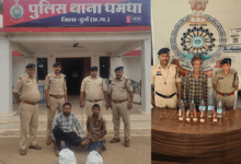 ऑपरेशन विश्वास के तहत अवैध शराब कारोबार पर दुर्ग पुलिस की बड़ी कार्रवाई...