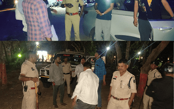 दुर्ग पुलिस का एक्शन मोड: अड्डेबाजों और खुलेआम शराब पीकर हुड़दंग मचाने वालों पर चला डंडा, एक ही दिन में 55 केस दर्ज...