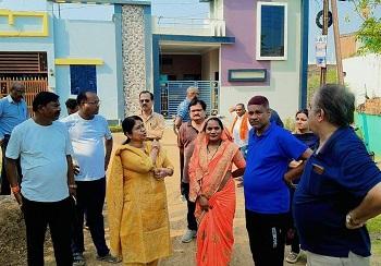 महापौर अलका बाघमार ने वार्ड 57 एवं 58 का किया सघन निरीक्षण, विकास एवं सफाई व्यवस्था का लिया जायजा...