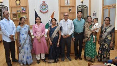 पुलिस विभाग के 04 कर्मचारियों का सेवानिवृत्ति पर विदाई एवं सम्मान समारोह का आयोजन...