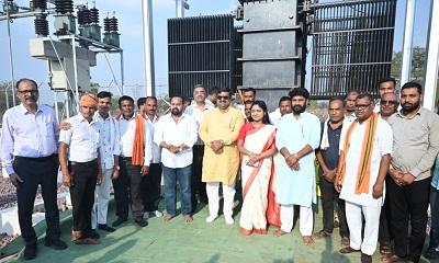 ग्राम माटरा को मिली 33/11 केवी विद्युत उपकेंद्र की सौगात: मंत्री गजेन्द्र यादव ने किया लोकार्पण...
