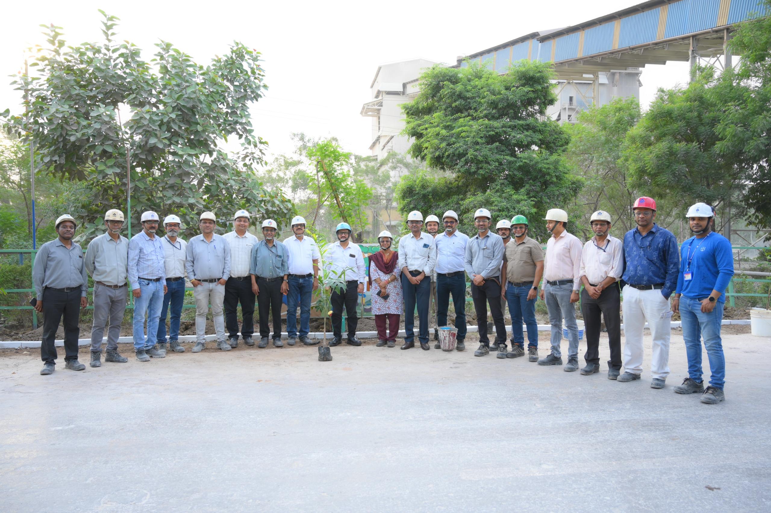 विश्व पर्यावरण दिवस पर लाइम एवं डोलो कैल्सिनेशन प्लांट में वृक्षारोपण कार्यक्रम का आयोजन...