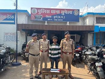 सार्वजनिक स्थान पर धारदार हथियार लहराकर लोगों में भय उत्पन्न करने वाला आरोपी गिरफ्तार... 1 सार्वजनिक स्थान पर धारदार हथियार लहराकर लोगों में भय उत्पन्न करने वाला आरोपी गिरफ्तार...