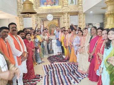 प्रधानमंत्री मोदी के 4399 दिनों के ऐतिहासिक कार्यकाल पर मरोदा मां कल्याणी शीतला मंदिर में हवन-यज्ञ 1 प्रधानमंत्री मोदी के 4399 दिनों के ऐतिहासिक कार्यकाल पर मरोदा मां कल्याणी शीतला मंदिर में हवन-यज्ञ
