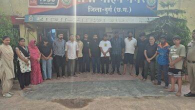 म्यूल बैंक खातों के माध्यम से साइबर ठगी की राशि का अवैध लेन-देन करने वाले 15 आरोपी गिरफ्तार