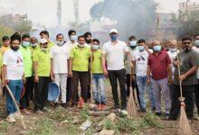 पर्यावरण संरक्षण के लिए आगे आया समाज, कोहका तालाब में चला स्वच्छता अभियान...