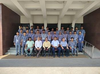 बीएसपी में आईटीआई बेरला के प्रशिक्षुओं हेतु औद्योगिक प्रशिक्षण कार्यक्रम का शुभारंभ...