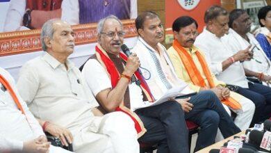 मोदी सरकार के 12 वर्ष सेवा, सुशासन और गरीब कल्याण के स्वर्णिम अध्याय — विश्वास, विकास और जनकल्याण की नई गाथा: बृजमोहन अग्रवाल