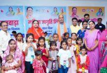 महिला समूहों के उत्पादों को देख विधायक ने की सराहना, कहा: नारी शक्ति से ही बनेगा सशक्त भारत
