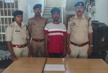सूने मकान में चोरी करने वाले आरोपी को गिरफ्तार कर दुर्ग पुलिस ने चोरी गई मशरूका एवं घटना में प्रयुक्त सामग्री बरामद की