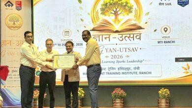 ज्ञानार्जन एवं विकास के क्षेत्र में उत्कृष्ट योगदान हेतु बार एवं रॉड मिल को ‘सर्वश्रेष्ठ विभाग’ पुरस्कार
