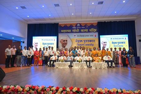 भिलाई इस्पात संयंत्र में नेहरू पुरस्कार वितरण समारोह का प्रथम चरण संपन्न