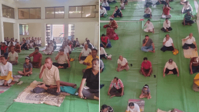 योगा हमें अनुशासन सिखाती है, योगाचार्य डॉक्टर रमेश कुमार सोसायटी...