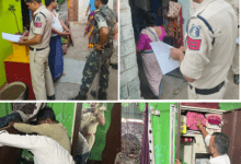 दुर्ग पुलिस का विशेष सघन चेकिंग एवं तलाशी अभियान, 67 अधिकारियों-कर्मचारियों के संयुक्त बल ने संदिग्ध व्यक्तियों का सत्यापन कर 04 बिना नंबर वाहनों को किया जप्त...