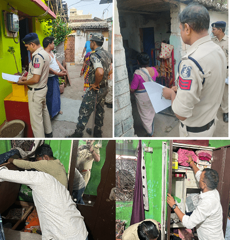 दुर्ग पुलिस का विशेष सघन चेकिंग एवं तलाशी अभियान, 67 अधिकारियों-कर्मचारियों के संयुक्त बल ने संदिग्ध व्यक्तियों का सत्यापन कर 04 बिना नंबर वाहनों को किया जप्त... 1 दुर्ग पुलिस का विशेष सघन चेकिंग एवं तलाशी अभियान, 67 अधिकारियों-कर्मचारियों के संयुक्त बल ने संदिग्ध व्यक्तियों का सत्यापन कर 04 बिना नंबर वाहनों को किया जप्त...