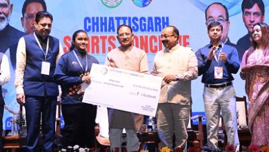 मुख्यमंत्री विष्णु देव साय छत्तीसगढ़ में पहली बार आयोजित स्पोर्ट्स कॉन्क्लेव में हुए शामिल...
