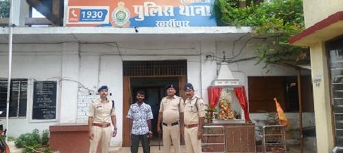 *नशे के विरुद्ध दुर्ग पुलिस की लगातार प्रभावी कार्यवाही हर, 4 किलो 198 ग्राम अवैध गांजा के साथ आरोपी गिरफ्तार* 1 *नशे के विरुद्ध दुर्ग पुलिस की लगातार प्रभावी कार्यवाही हर, 4 किलो 198 ग्राम अवैध गांजा के साथ आरोपी गिरफ्तार*