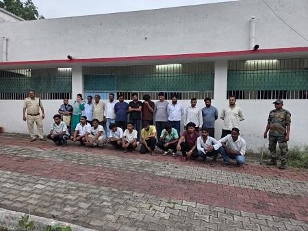 साइबर ठगी में म्यूल अकाउंट उपलब्ध कराने वाले संगठित गिरोह का पर्दाफाश, 23 आरोपी हिरासत मे 1 साइबर ठगी में म्यूल अकाउंट उपलब्ध कराने वाले संगठित गिरोह का पर्दाफाश, 23 आरोपी हिरासत मे